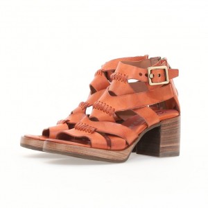 A.S.98 Andra Sandalen Damen Orange | AT-ZILV39518