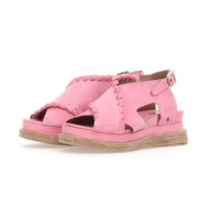 A.S.98 Laz Sandalen Damen Rosa | AT-OLRD65904