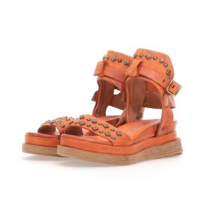 A.S.98 Leta Sandalen Damen Orange | AT-SLCW26403