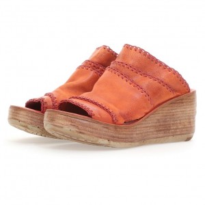 A.S.98 Nivek Sandalen Damen Orange | AT-UYWM84526