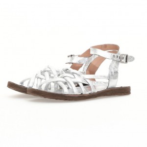 A.S.98 Rylee Sandalen Damen Silber | AT-EQRO29831