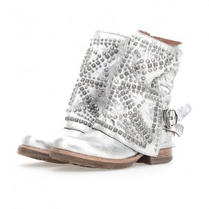 A.S.98 Shana Ankle boots Damen Silber | AT-KRPZ50187