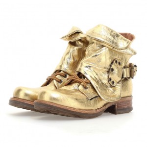 A.S.98 Shanice Ankle boots Damen Gold | AT-WEPB07521