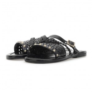 A.S.98 Yazmin Sandalen Damen Schwarz | AT-FKXO73245