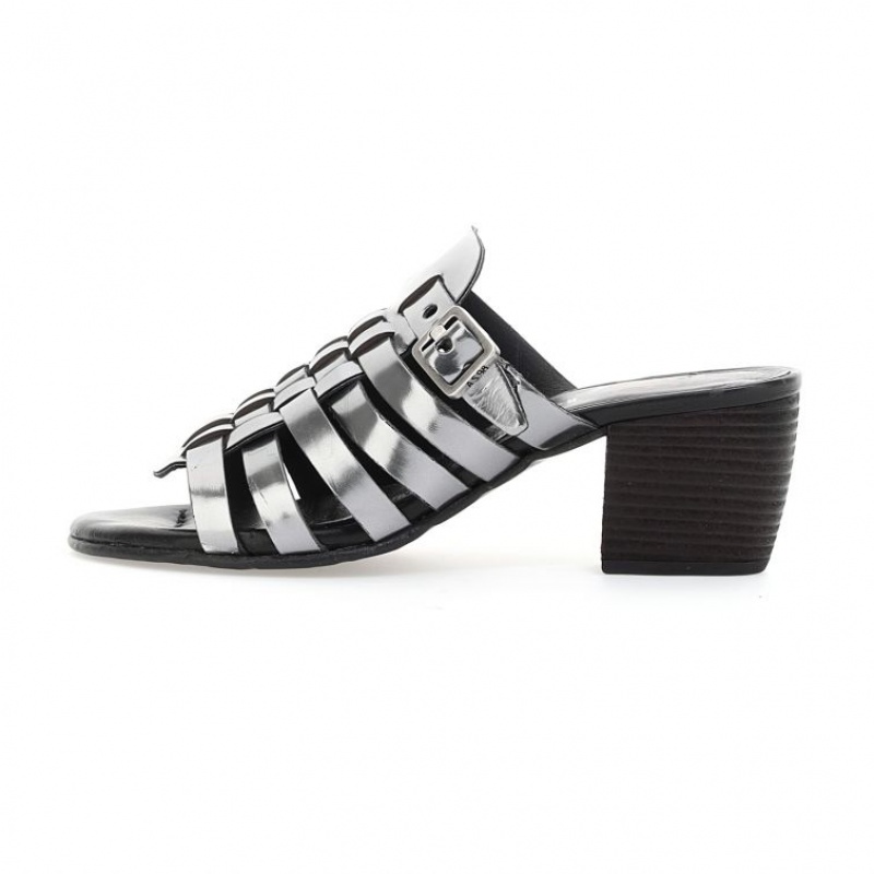 A.S.98 Abigayle Sandalen Damen Silber | AT-ESDJ34980