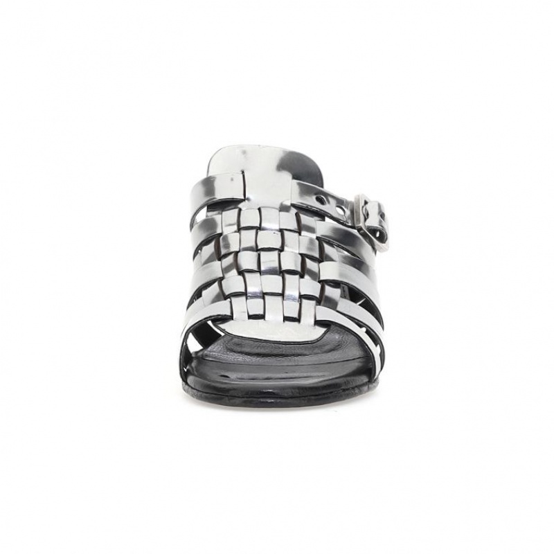 A.S.98 Abigayle Sandalen Damen Silber | AT-ESDJ34980