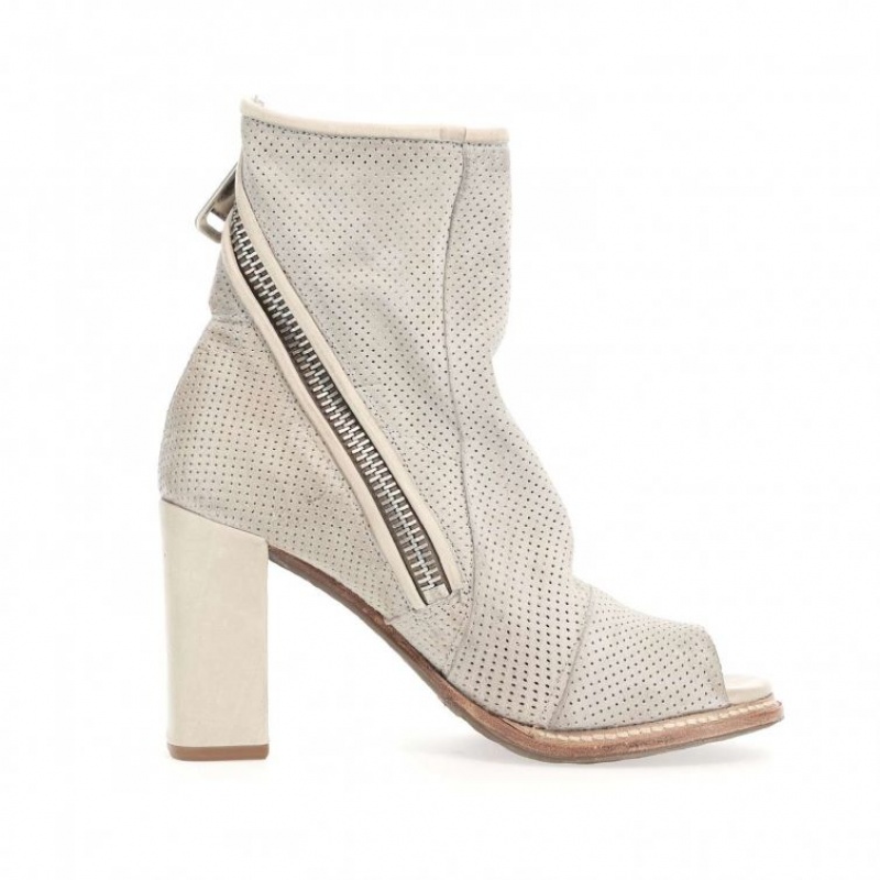 A.S.98 Brucie Ankle boots Damen Beige | AT-HPLV51948