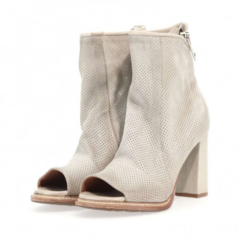 A.S.98 Brucie Ankle boots Damen Beige | AT-HPLV51948