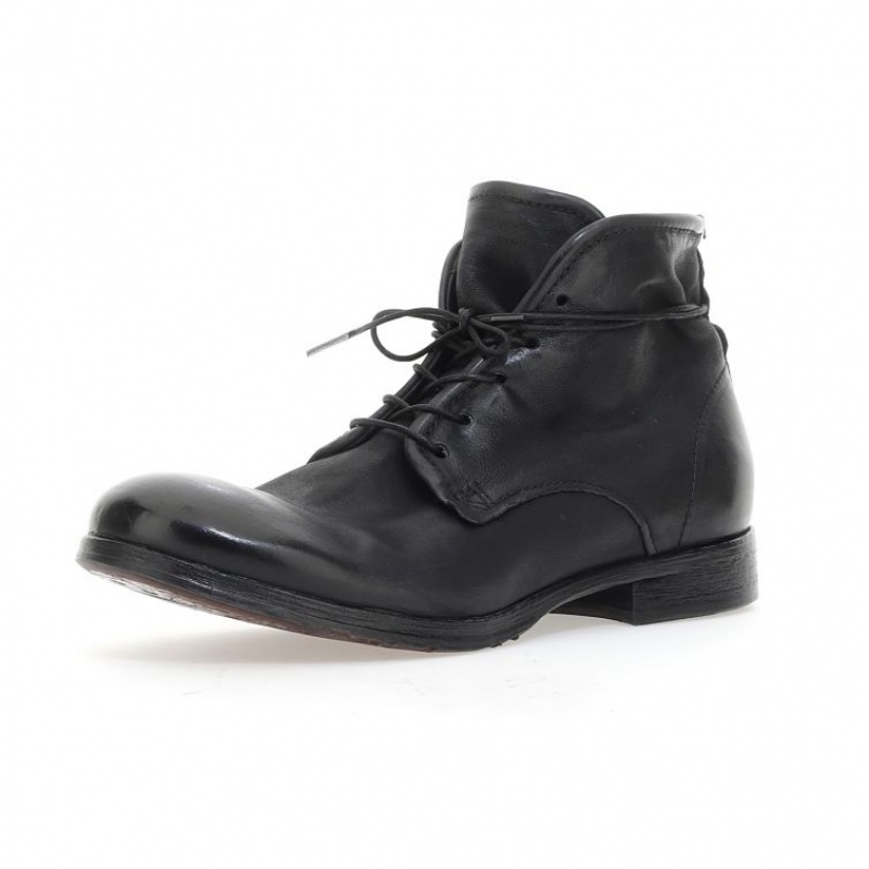 A.S.98 Chad Ankle boots Herren Schwarz | AT-LQFG34976