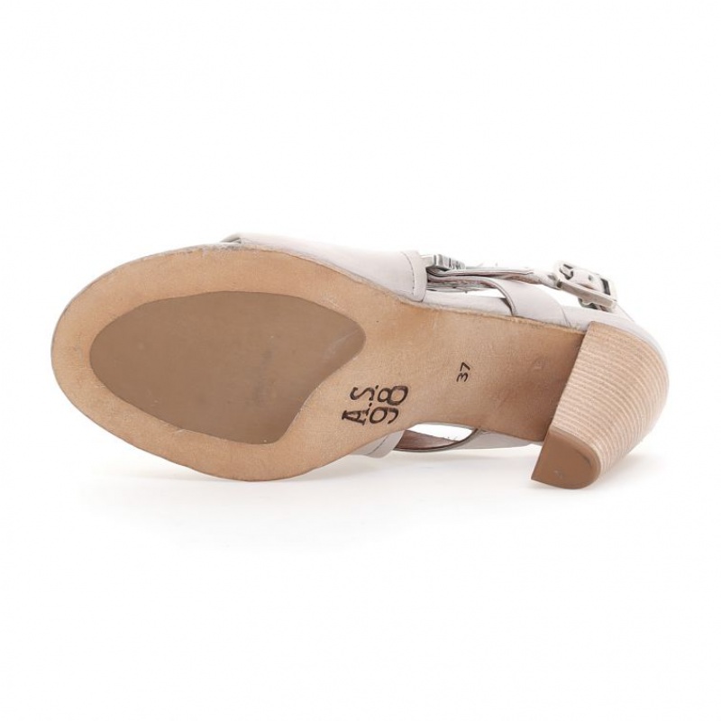 A.S.98 Charlize Sandalen Damen Beige | AT-QBEG06534