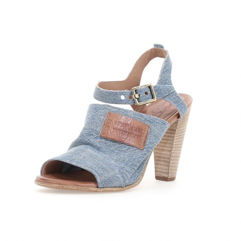 A.S.98 Clarise Sandalen Damen Blau | AT-QITR26375