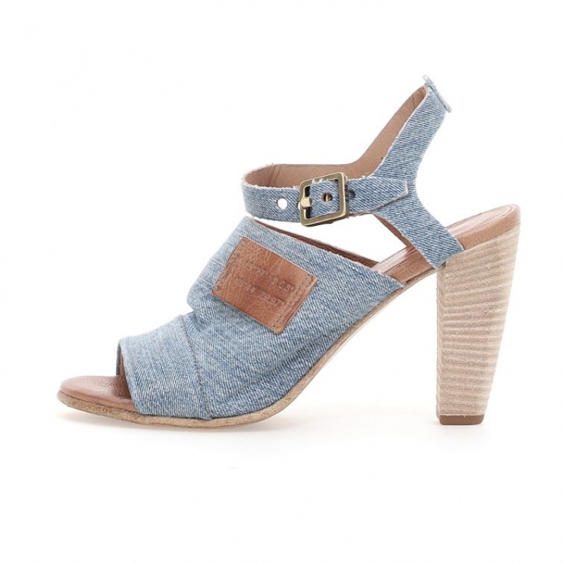 A.S.98 Clarise Sandalen Damen Blau | AT-QITR26375