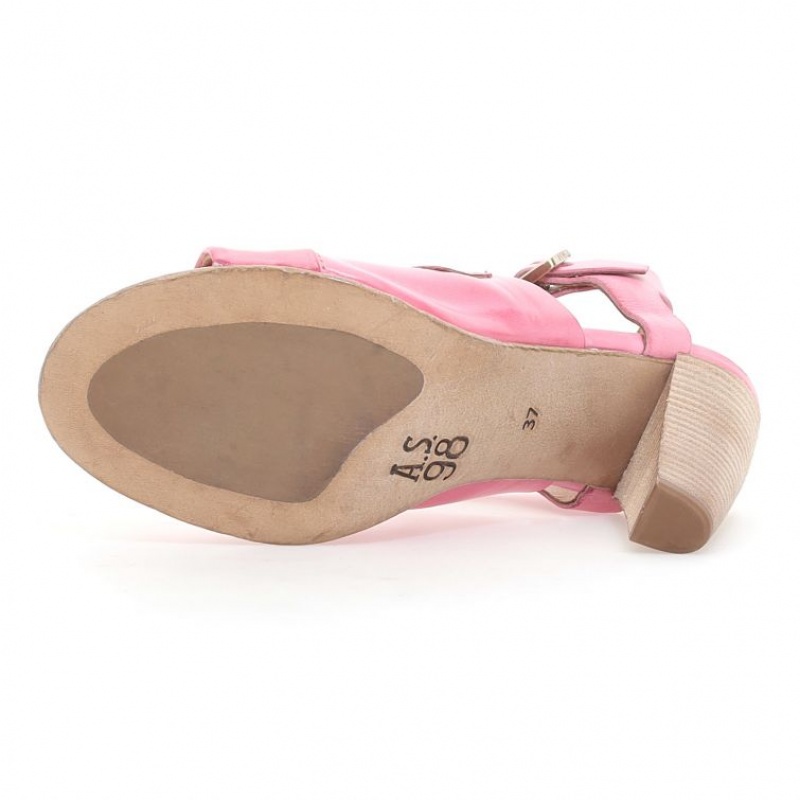 A.S.98 Clarise Sandalen Damen Rosa | AT-SYEQ65243