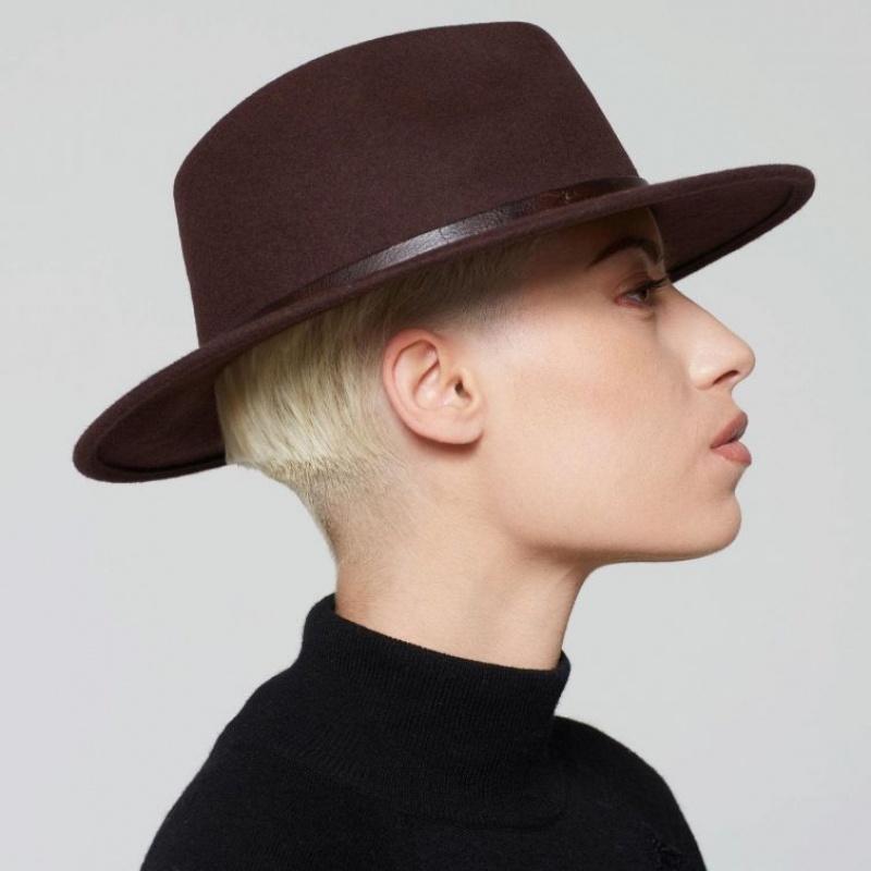 A.S.98 Danna hats Damen Braun | AT-UEVH67938