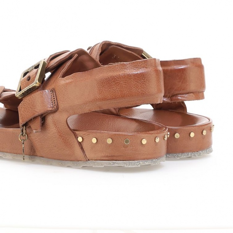 A.S.98 Evelyn Sandalen Damen Braun | AT-SFJX89541