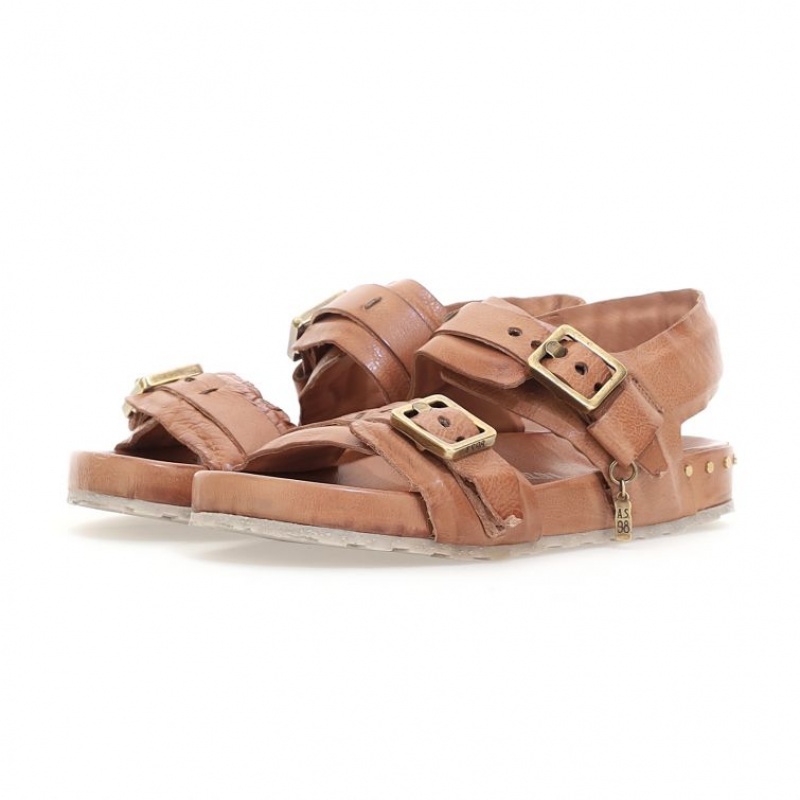 A.S.98 Evelyn Sandalen Damen Braun | AT-SFJX89541