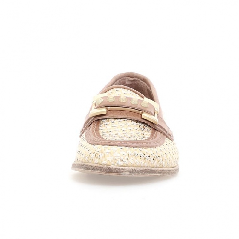 A.S.98 Janele flat shoes Damen Gold | AT-AYZP62097