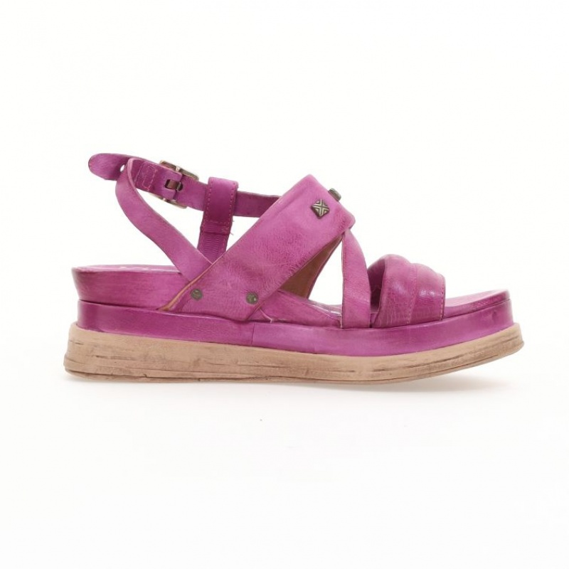 A.S.98 Lalla Sandalen Damen Fuchsie | AT-EPOI57219