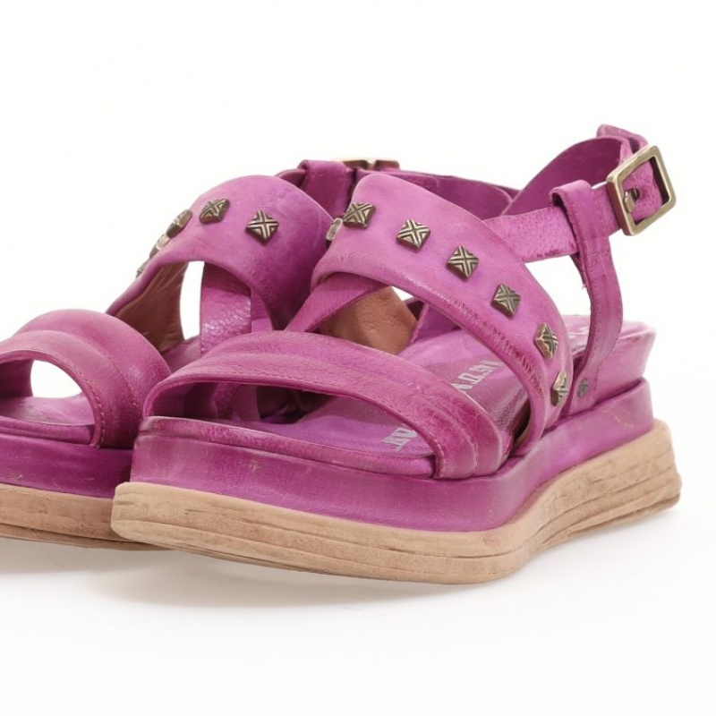 A.S.98 Lalla Sandalen Damen Fuchsie | AT-EPOI57219