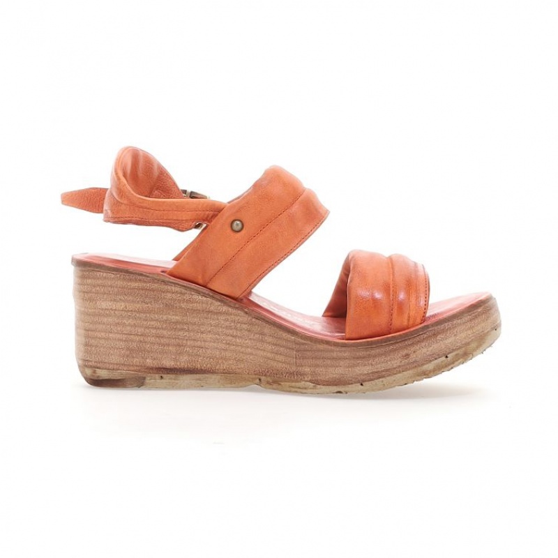 A.S.98 Neely Sandalen Damen Orange | AT-PWCM04716