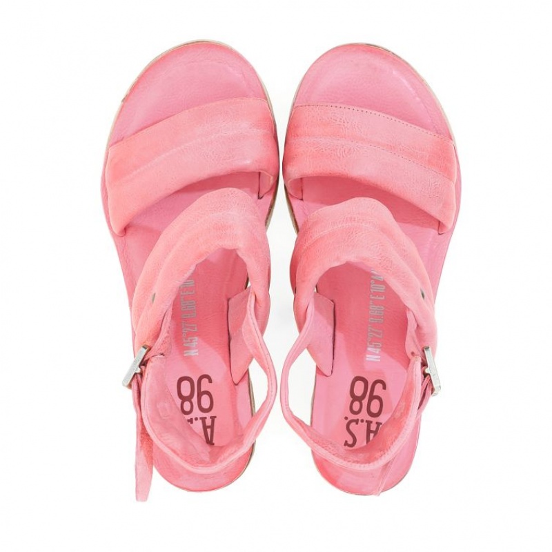 A.S.98 Neely Sandalen Damen Rosa | AT-OLCJ36154