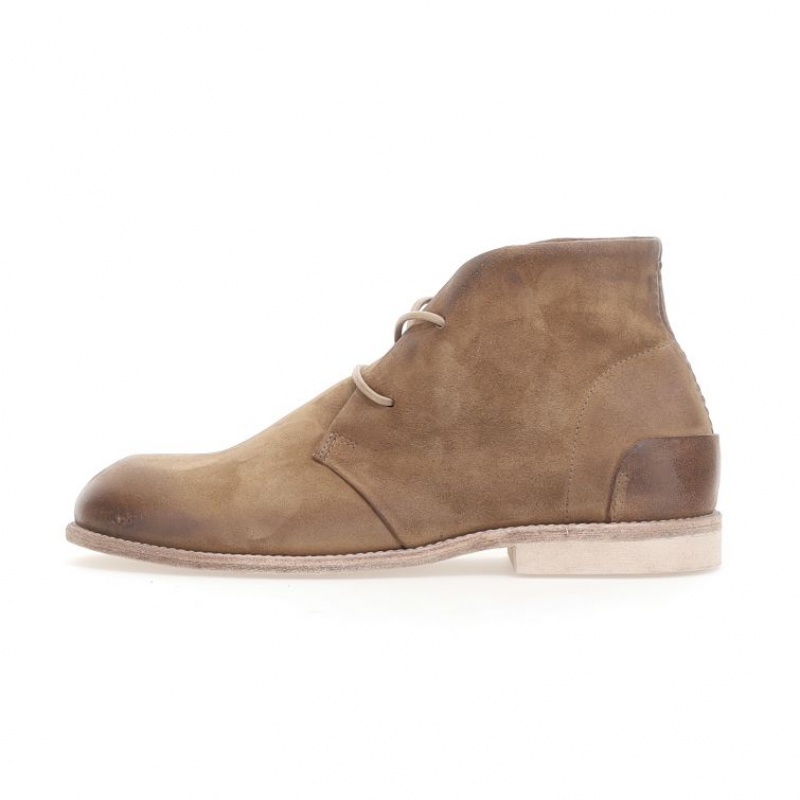 A.S.98 Oswin Ankle boots Herren Khaki | AT-QJVS83541