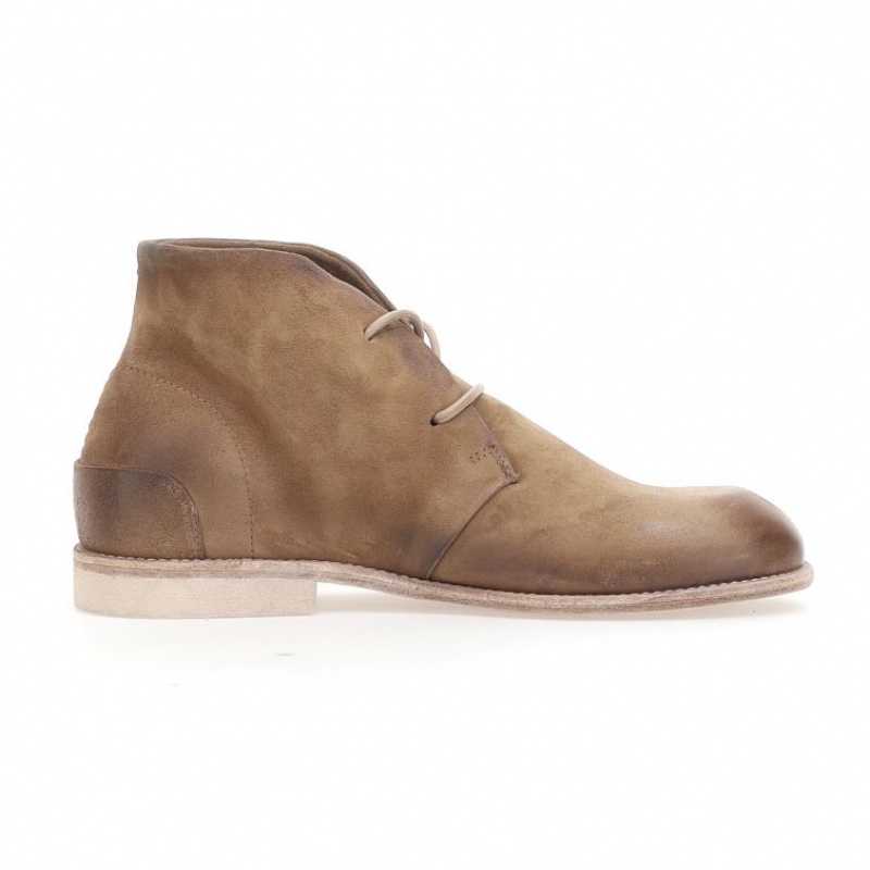 A.S.98 Oswin Ankle boots Herren Khaki | AT-QJVS83541