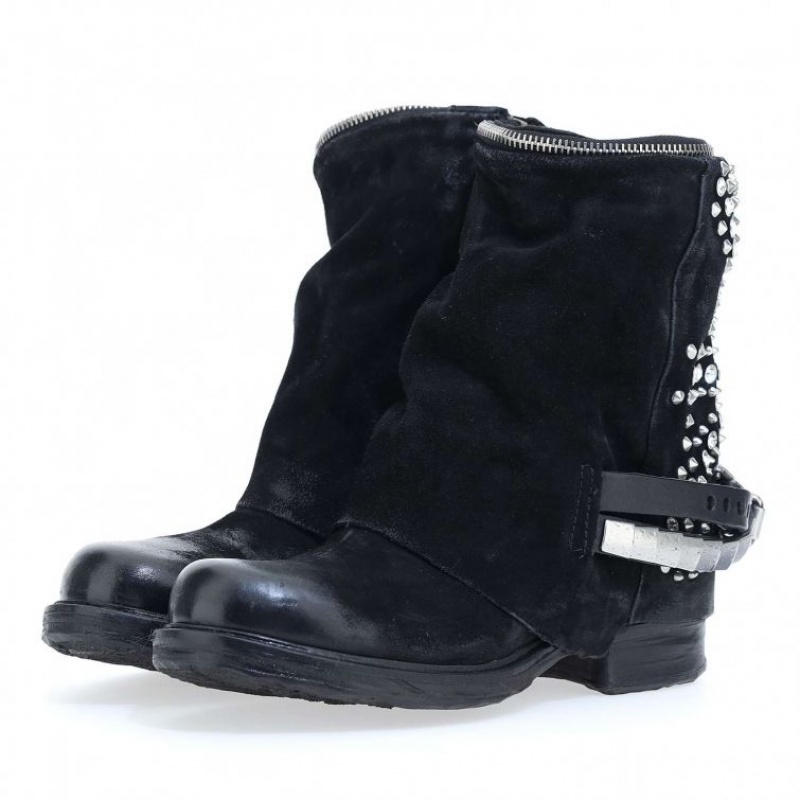 A.S.98 Saint-Shine Ankle boots Damen Schwarz | AT-CAVW87492