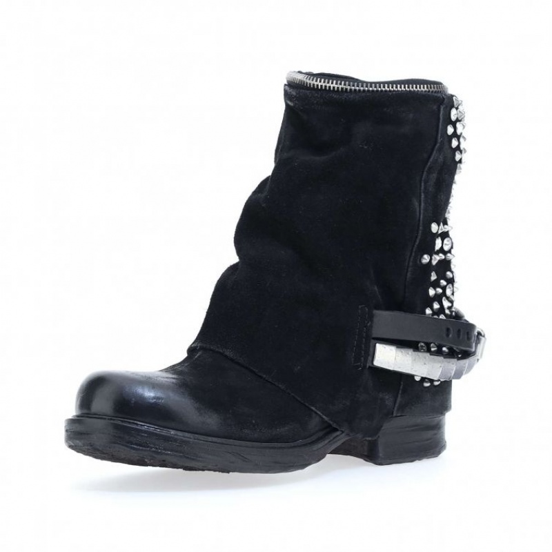 A.S.98 Saint-Shine Ankle boots Damen Schwarz | AT-CAVW87492