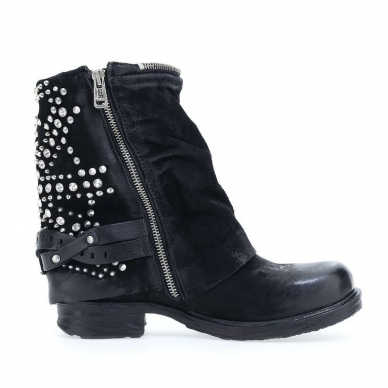 A.S.98 Saint-Shine Ankle boots Damen Schwarz | AT-CAVW87492