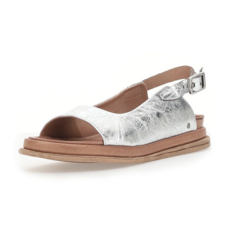 A.S.98 Sera Sandalen Damen Silber | AT-MWOB72538