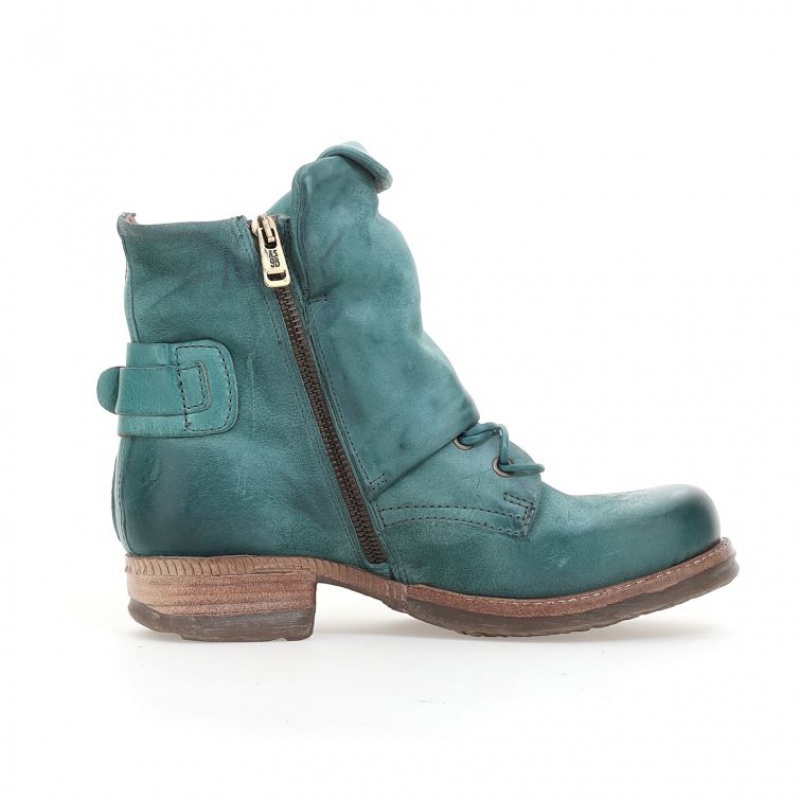 A.S.98 Shanice Ankle boots Damen Grün | AT-SGKZ75260