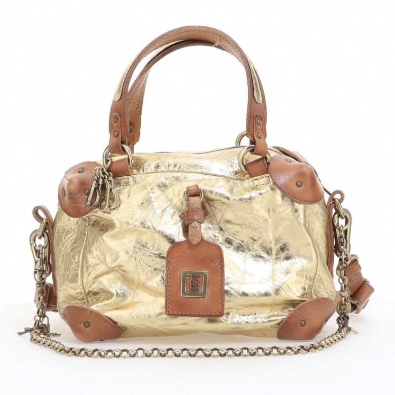 A.S.98 Siena Taschen Damen Gold | AT-TZEL05381