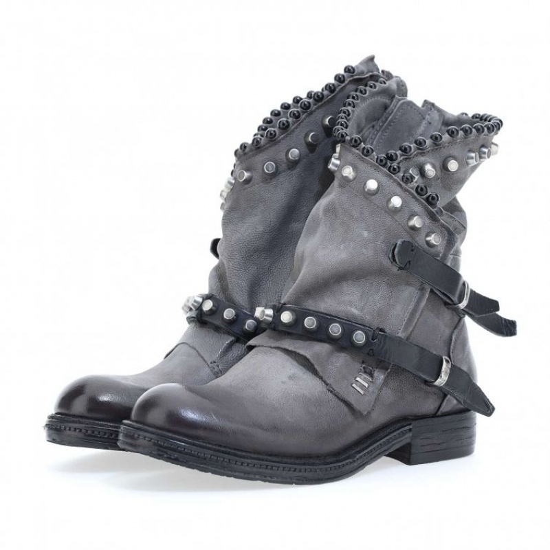 A.S.98 Verti 207239 Ankle boots Damen Grau | AT-UYKZ20357