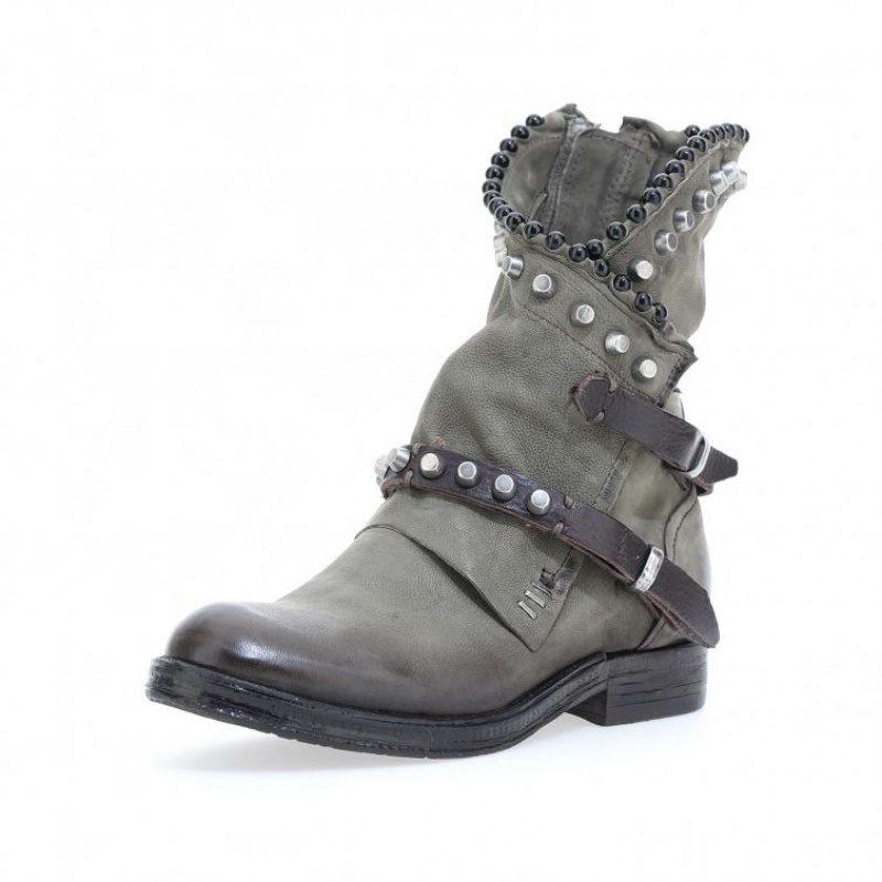 A.S.98 Verti 207239 Ankle boots Damen Grün | AT-PNUD56402