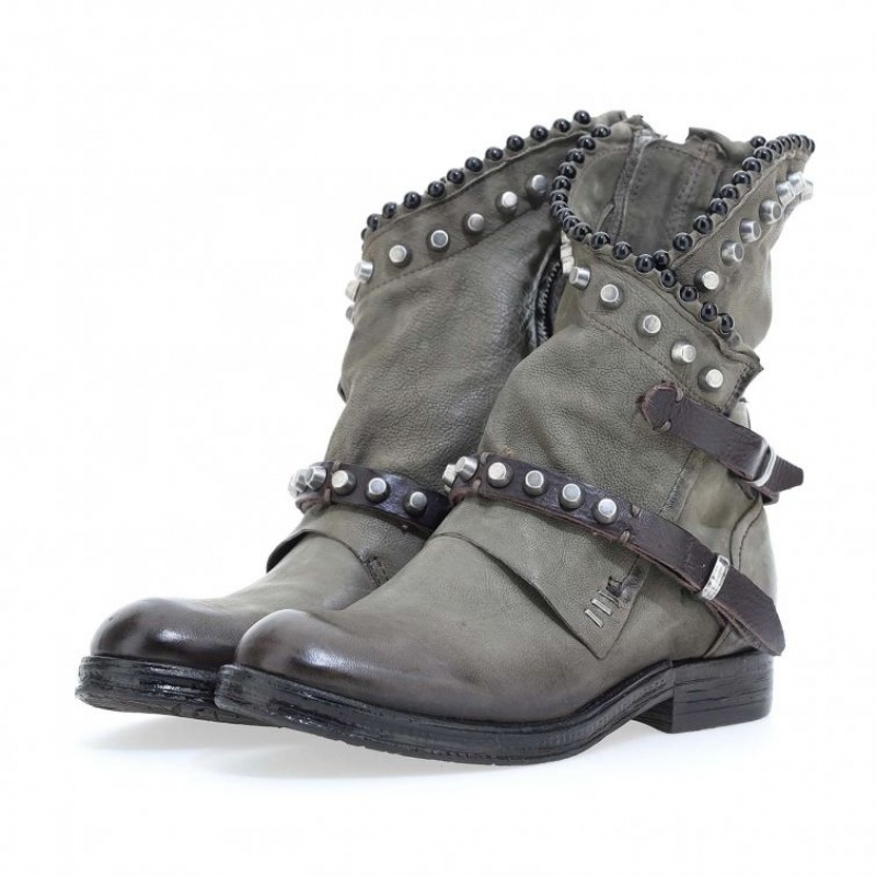 A.S.98 Verti 207239 Ankle boots Damen Grün | AT-PNUD56402