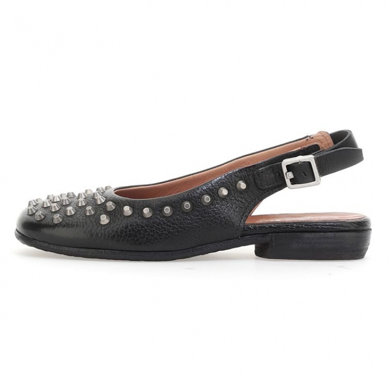 A.S.98 Zola flat shoes Damen Schwarz | AT-IEUL92167