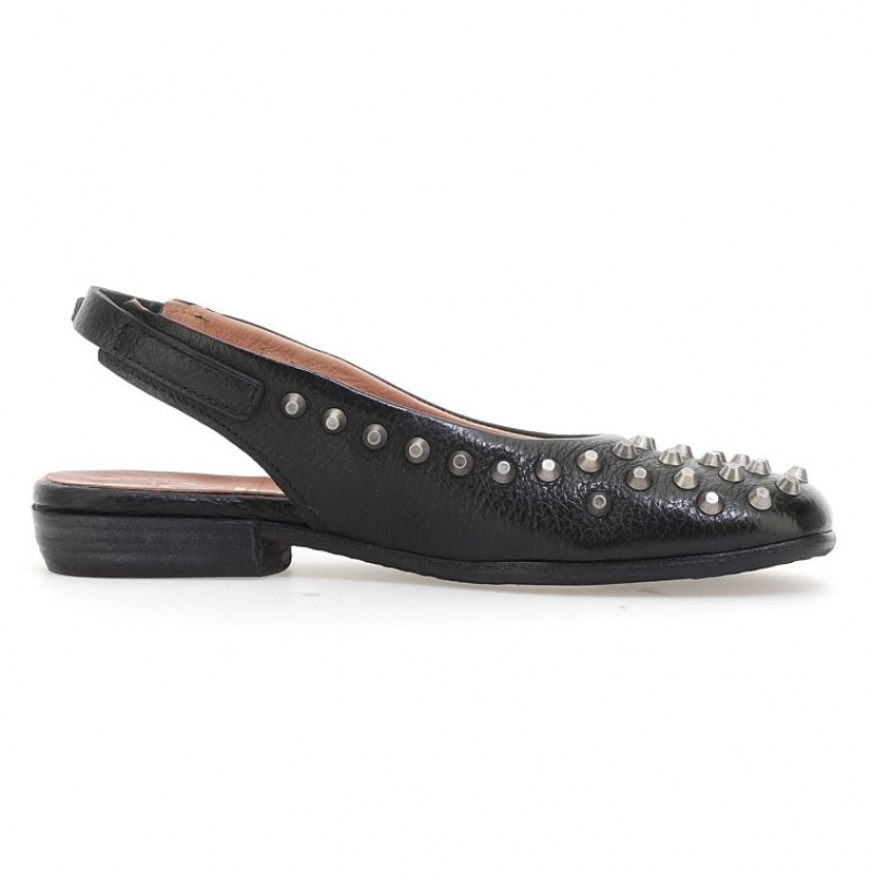 A.S.98 Zola flat shoes Damen Schwarz | AT-IEUL92167